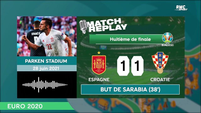 Espagne 5-3 ap Croatie : Le goal replay avec les commentaires RMC