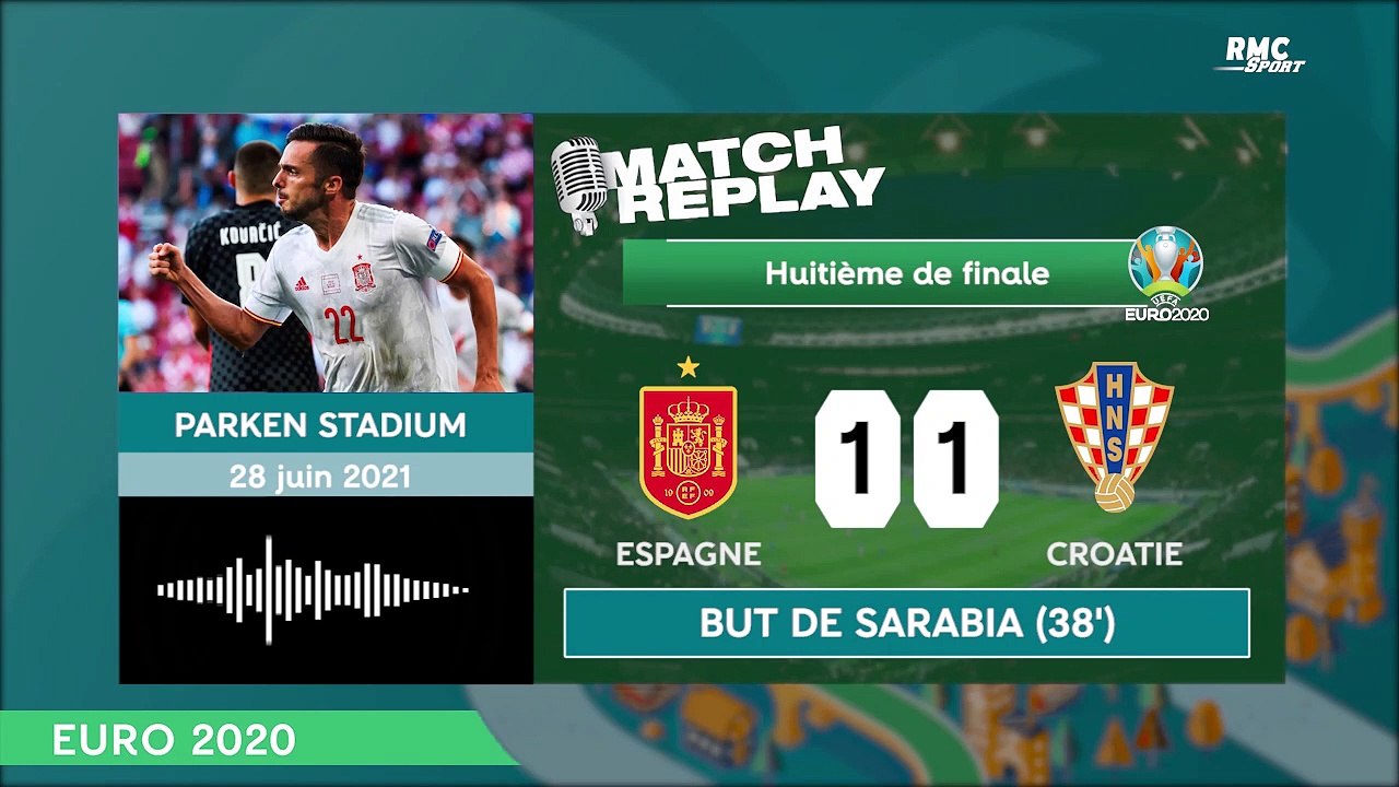 Espagne 5-3 ap Croatie : Le goal replay avec les commentaires RMC