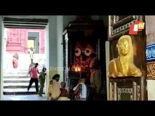 Morning Arati Of Lord Patitapabana At Puri Srimandir
