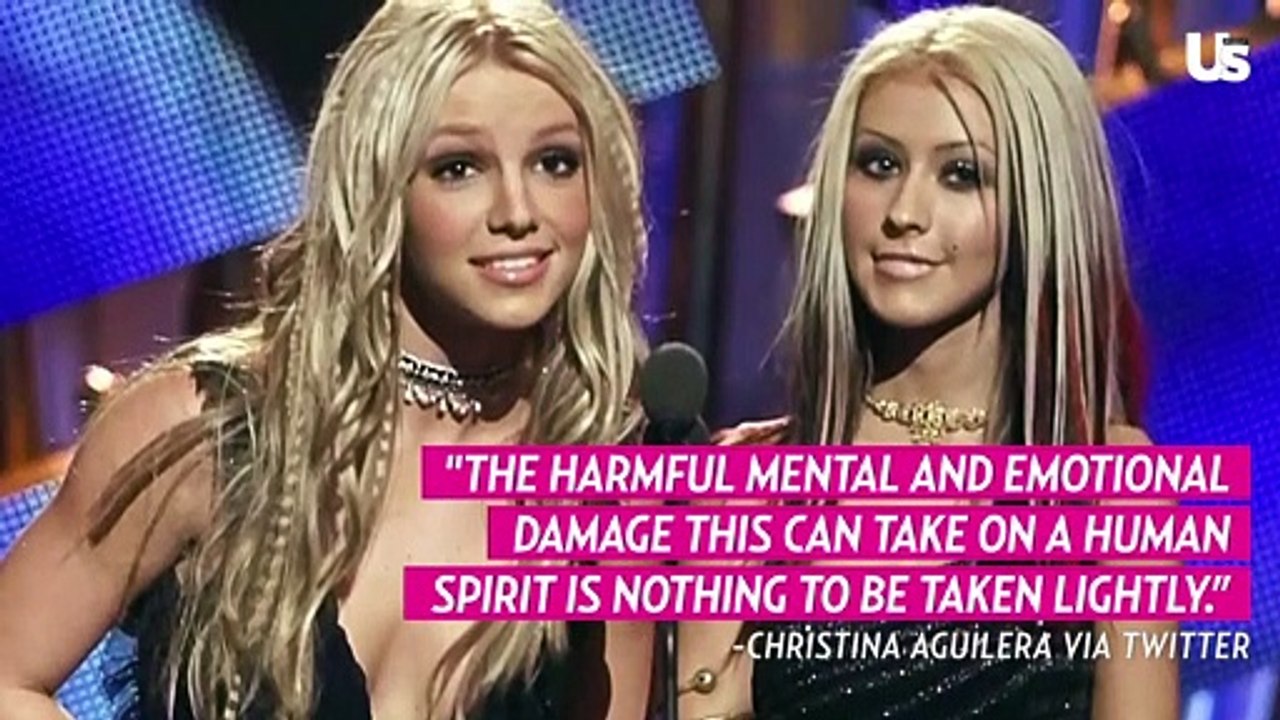 Christina Aguilera Shows Her Support For Britney Spears