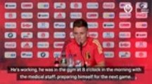 Eden is eager to play and be decisive - Thorgan Hazard