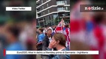 Euro2020, tifosi in delirio a Wembley prima di Germania - Inghilterra