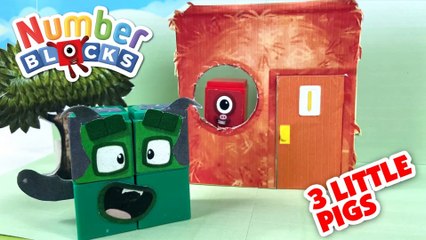 Numberblocks : The 3 Little Pigs || Keith's Toy Box