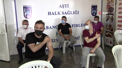 - Ankara Şehirlerarası Otobüs Terminali’nde aşılanma başladı