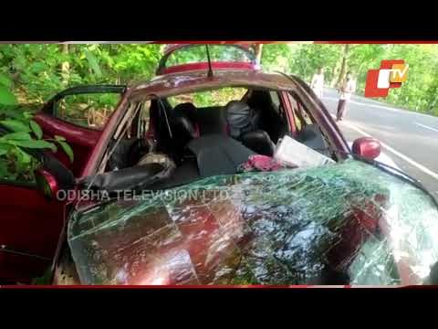 Couple Killed, 3 Injured In Road Accident In Boudh