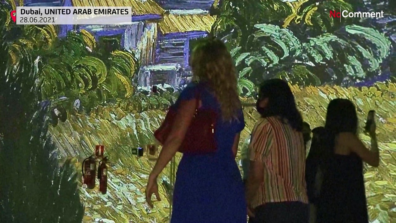 Virtuelle Van-Gogh-Ausstellung in Dubai