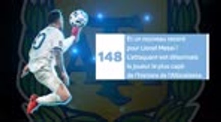 Argentine - Messi, recordman de sélections