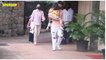 Soha Ali Khan With Kunal Kemmu & Daughter Inaaya Snapped At Kareena Kapoor’s House
