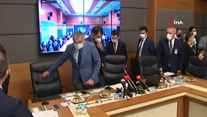 Çevre ve Şehircilik Bakanı Murat Kurum 'Küresel İklim Değişikliğinin Etkilerinin En Aza İndirilmesi, Kuraklıkla Mücadele ve Su Kaynaklarının Verimli Kullanılması İçin Alınması Gereken Tedbirlerin Belirlenmesi Amacıyla Kurulan Meclis Araştırm