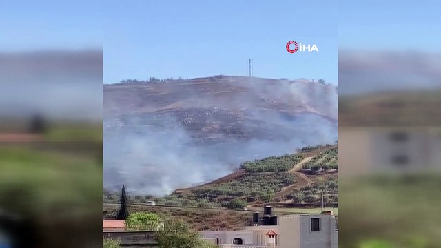 - Yahudi yerleşimciler, Batı Şeria'da Filistinlilere ait tarım arazisini ateşe verdi