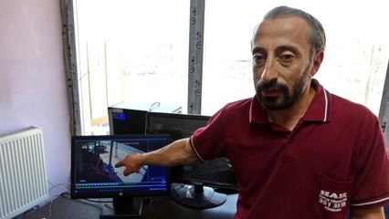Son dakika haberi! 7 kişinin yaralandığı kazanın tanığının şok geçirmesi güvenlik kamerasına yansıdı