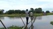 Get Real India: With no concrete bridge, locals in this Assam village use bamboo bridge to cross river