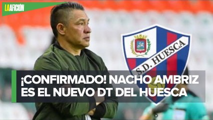 Ignacio Ambriz es nuevo director técnico del Huesca