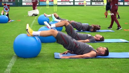 Trabzonspor yeni sezon hazırlıklarını sürdürdü