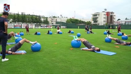 Trabzonspor yeni sezon hazırlıklarını sürdürdü