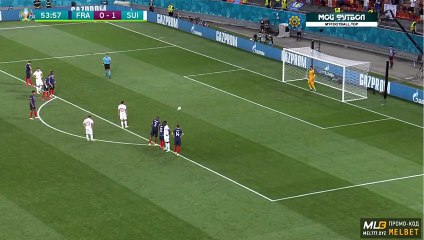 Rodriguez R. (Penalty missed) HD - France 0 - 1 Switzerland