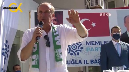 MUHARREM İNCE: MUĞLA'YI MAFYADAN KURTARACAĞIZ. MUĞLA ÇÖKME İLE DEĞİL, ÇÖKERTME İLE ANILACAK