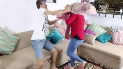 علشان تعمل فيا مقلب كانت هتموتني  ندي كانت هستمني