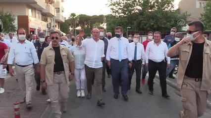 Memleket Partisi Genel Başkanı İnce, partisinin Marmaris İlçe Başkanlığının açılışını yaptı