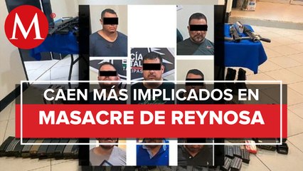 Suman 13 detenidos ligados a masacre en Reynosa