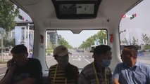 Çin'in Zhengzhou kentinde sürücüsüz otobüs ve taksiler hizmete giriyor