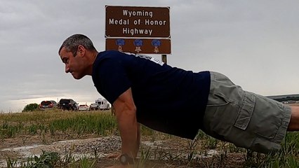 Dad Does 1.5 Million Push-Ups To Raise Money For First Responder Families