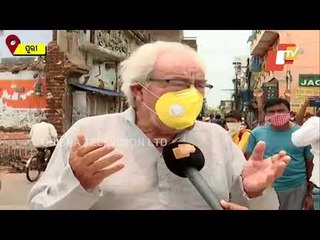 Foreign Devotee Residing In Puri On Lockdown & Closure Of Puri Srimandir