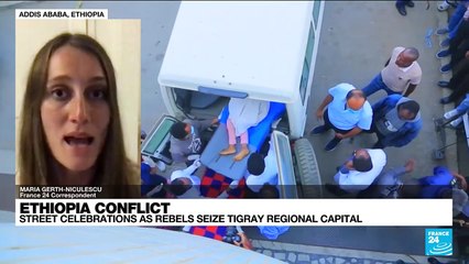 Street celebrations as rebels seize Tigray regional