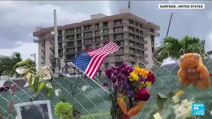 Makeshift memorial honors missing in Florida building tragedy