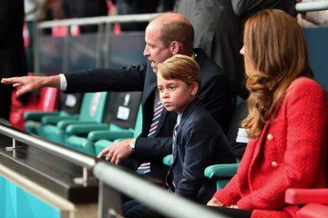 Prince George Adorably Twinned With His Dad at a Soccer Game