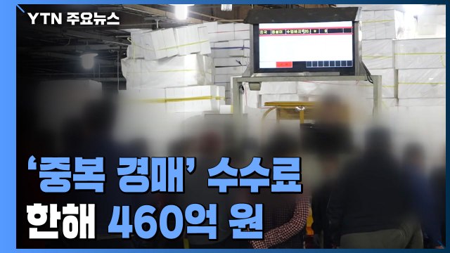 '중복 경매' 수수료 한해 460억 원...소비자 부담 / YTN