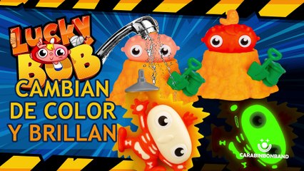 LUCKY BOB SERIES 1 SPECIAL FINISH - FIGURAS QUE BRILLAN Y CAMBIAN DE COLOR - By CARA BIN BON BAND