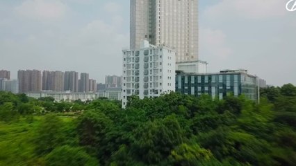 Construyen edificio de 10 pisos en 28 horas: esta tecnología puede revolucionar la ingeniería