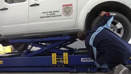 Kamu araçlarının bakım ve onarımları meslek lisesinde yapılıyor