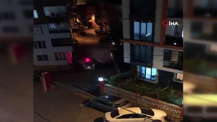 Pendik'te polisin panelvan minibüsü kovalama anları nefes kesti