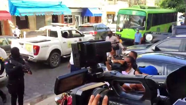 Traslado de Jean Alain a cárcel Palacio de Justicia