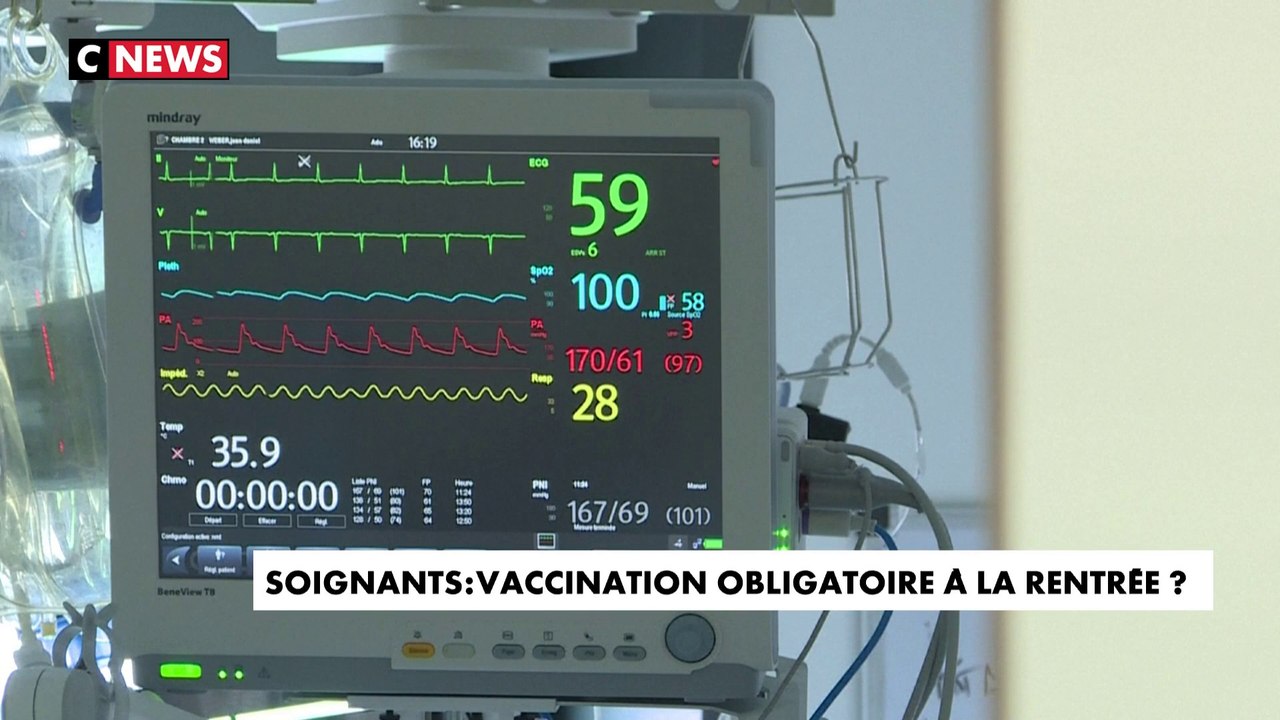 Soignants : la vaccination obligatoire à la rentrée ?