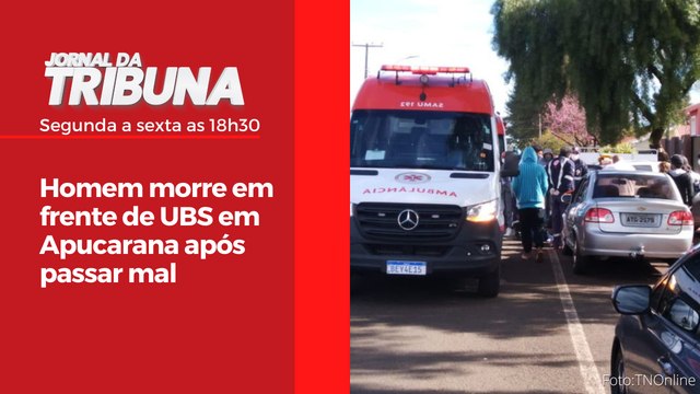 Homem morre em frente de UBS em Apucarana após passar mal