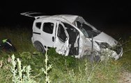 Son dakika haberleri | Hafif ticari araç şarampole devrildi 1 ölü, 5 yaralı