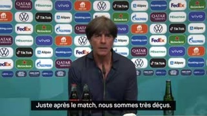 8es - Löw : "On doit gagner en maturité"