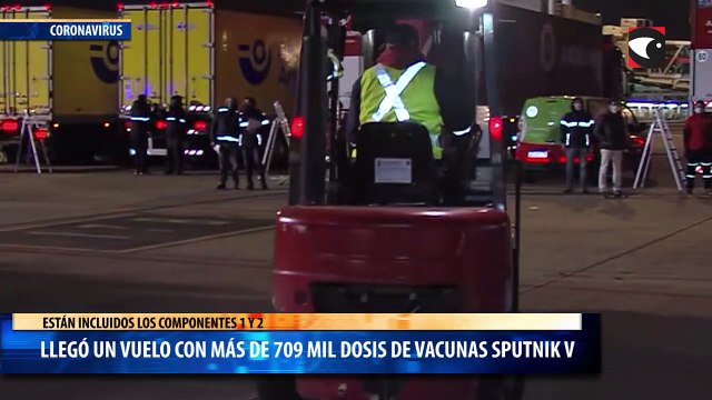 4Llegó un vuelo con más de 709 mil dosis de vacunas Sputnik V 2