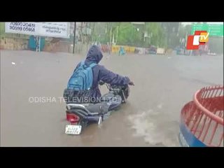 Flood Like Situation Witnessed On Streets Of Anand, Gujarat After Heavy Rain