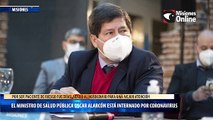 El Ministro de Salud Pública Oscar Alarcón está internado por coronavirus