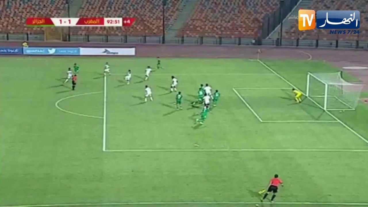 المنتخب الوطني لأقل من 20 سنة يفوز على المغرب ويتأهل إلى نصف النهائي