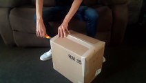 UNBOXING ADIDAS SOCCER SHOES AND MINISOCCER BALLOF REAL MADRID CLUB (TIME LAPSE)