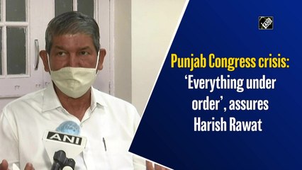Punjab Congress crisis: Everything under control, assures Harish Rawat