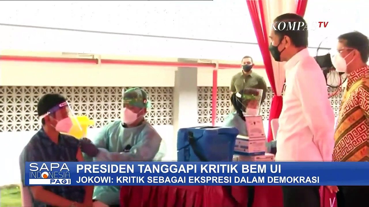 Presiden Joko Widodo Buka Suara Soal Kritikan BEM UI