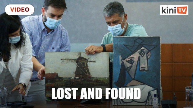 Greek police recovers stolen Picasso, Mondrian paintings