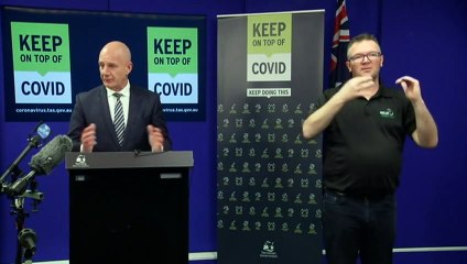 Tas. Premier announces stricter border control against mainland hotspots