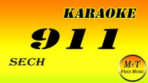 Karaoke - 911 - Sech - Instrumental Lyrics Letra